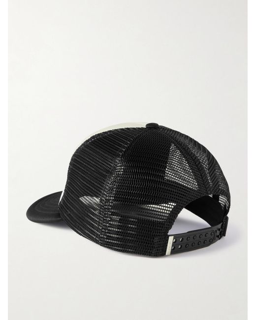Amiri Hollywood Baseballkappe aus Baumwoll-Canvas und Mesh mit Logostickerei in White für Herren
