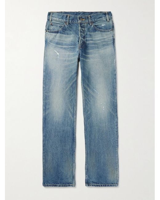 Céline Blue Kurt Straight-Leg Jeans for men