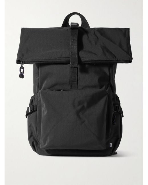 NN07 Black 9019 Recycled-Ripstop Backpack for men