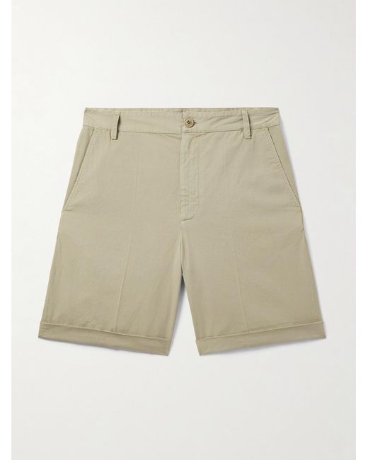 A.P.C. Natural Andrew Straight-leg Cotton Shorts for men