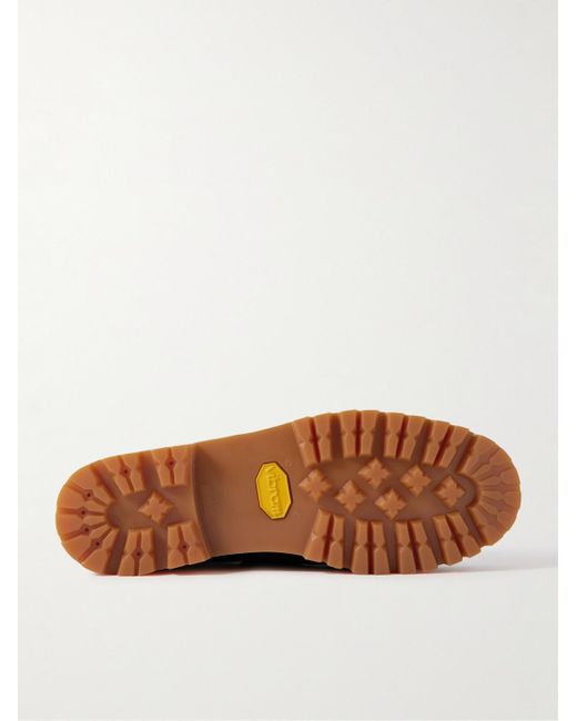 VINNY'S Aztec Bootsschuhe aus Veloursleder in Black für Herren