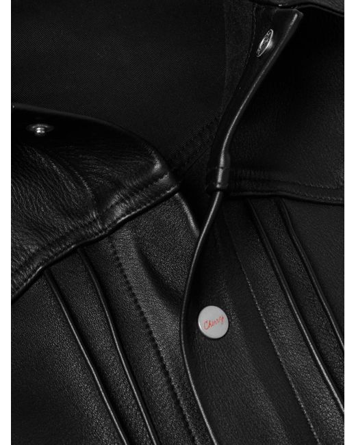 CHERRY LA Black Leather Jacket for men