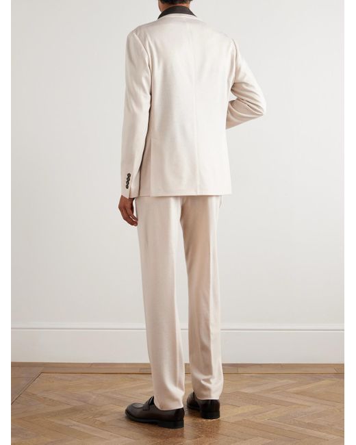 Eleventy Natural Nested Wool Suit for men