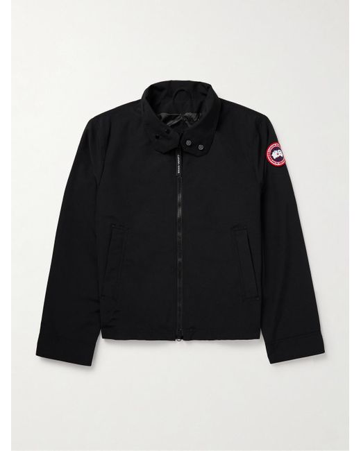 Canada Goose Black Rosedale Logo-appliquéd Arctic Tech® Jacket for men