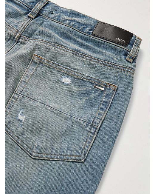 Amiri Blue Relaxed Fit Denim Jeans for men