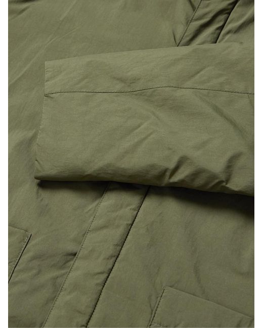 FRAME Green Padded Shell Jacket for men