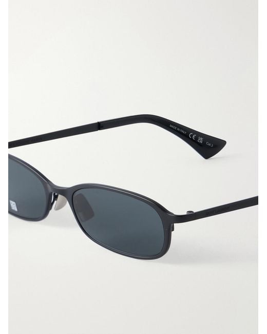 Saint Laurent Black Sl 934 Mia Square-frame Metal Sunglasses for men
