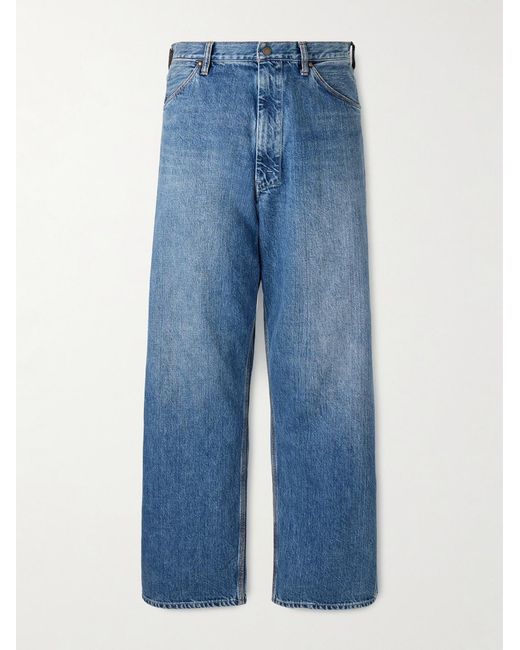 Beams Plus Blue Painter Straight-leg Jeans for men
