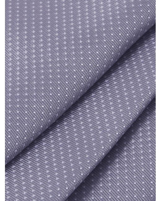 Paul Smith Purple 8cm Polka-dot Silk-jacquard Tie for men