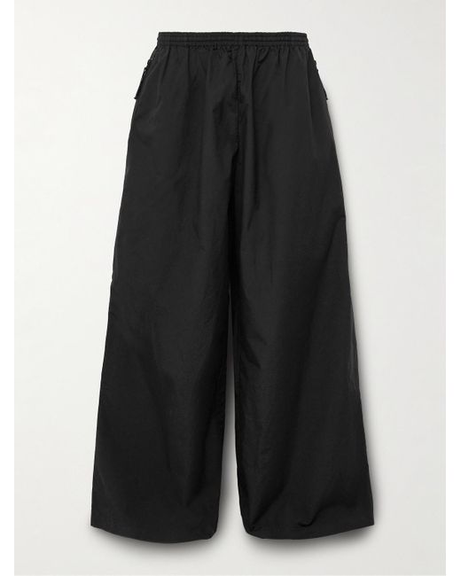 Pantaloni A Gamba Larga di Acne in Black da Uomo