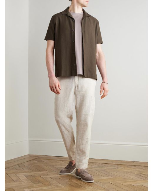 Camicia di Mr P. in Brown da Uomo