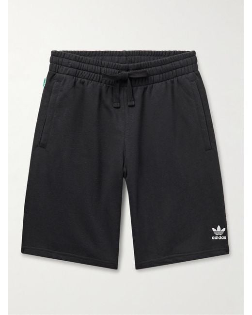 Adidas originals top 3-stripe jersey shorts