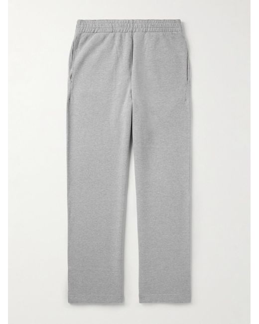 Remi Relief Gray Straight-leg Cotton-jersey Sweatpants for men