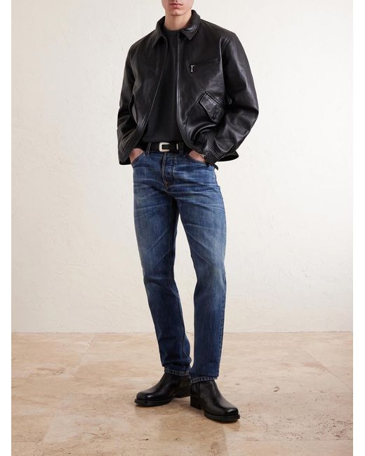 Nudie Jeans Blue Steady Eddie Ii Slim-fit Organic Jeans for men