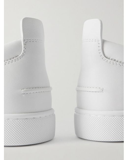Christian Louboutin St Louis Slip-ons aus Leder in White für Herren