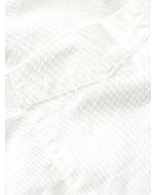 Beams Plus Natural Button-down Collar Cotton Oxford Shirt for men