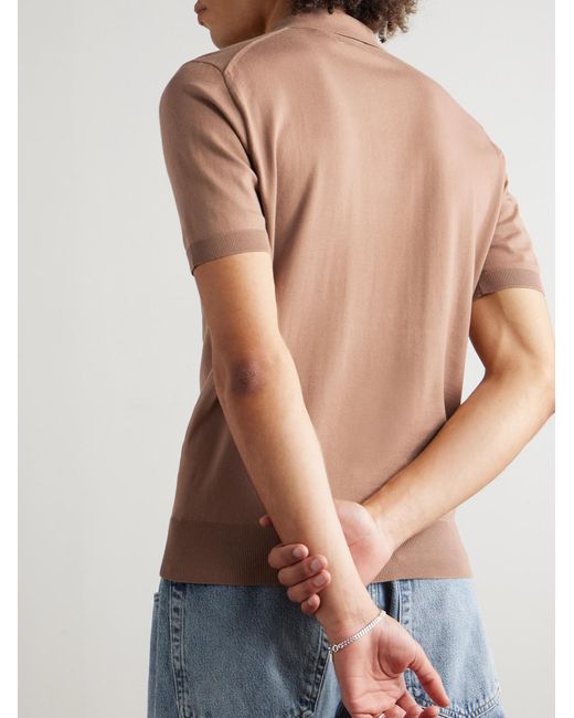 Polo Ralph Lauren Natural Slim-Fit Cotton Polo Shirt for men