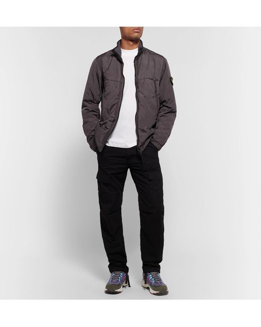 Men's Green 801 Leather trimmed Canvas And Mesh Trainers Men's Green 801 Leather trimmed Canvas And Mesh Trainers
