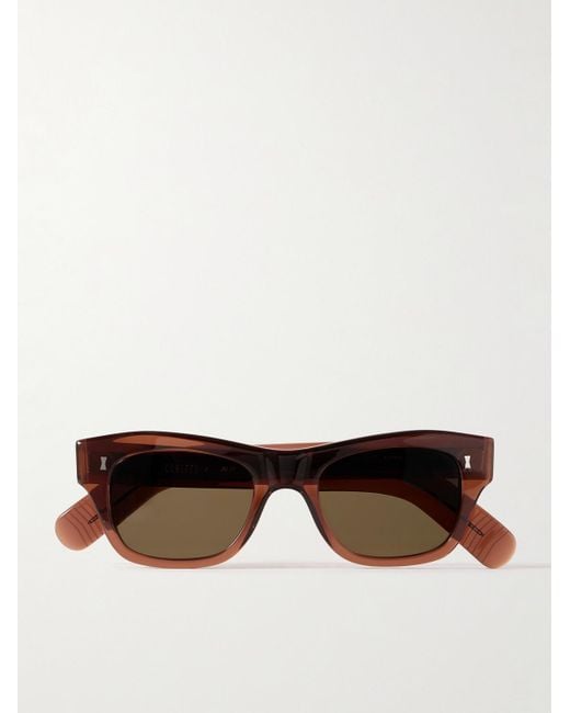 Mr P. Brown Cubitts Carlisle D-frame Acetate Sunglasses for men