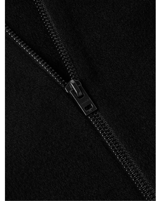 Acne Black Doverio Wool-Flannel Jacket for men