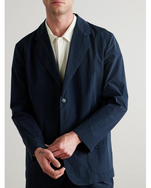 SSAM Blue Tech-shell Blazer for men