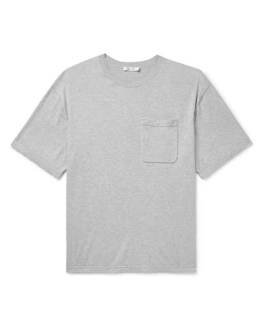 The Row Gray Paddy Brushed Cotton-jersey T-shirt for men