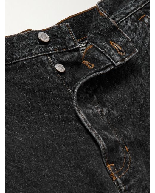 Dries Van Noten Weit geschnittene Jeans in Black für Herren