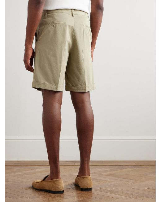 A.P.C. Natural Andrew Straight-leg Cotton Shorts for men