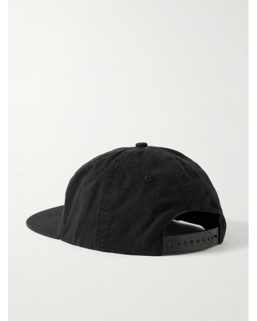 GALLERY DEPT. Black Logo-Embroidered Cotton-Twill Baseball Cap