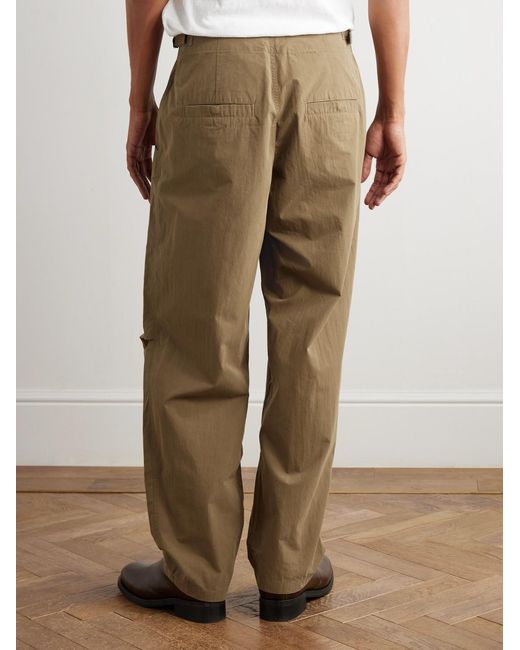 Isabel Marant Natural Deyann Tapered Cotton-blend Twill Trousers for men