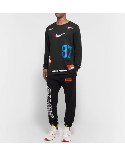 Nike X Heron Preston L/s T-shirt in Black for Men | Lyst Canada