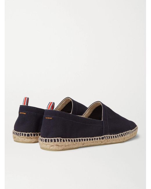 Castaner Blue Pablo Canvas Espadrilles for men