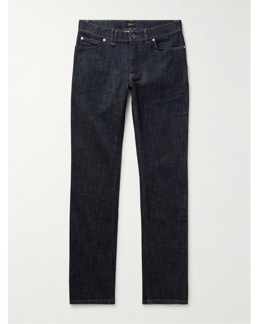 Jeans slim-fit Meribel di Brioni in Blue da Uomo