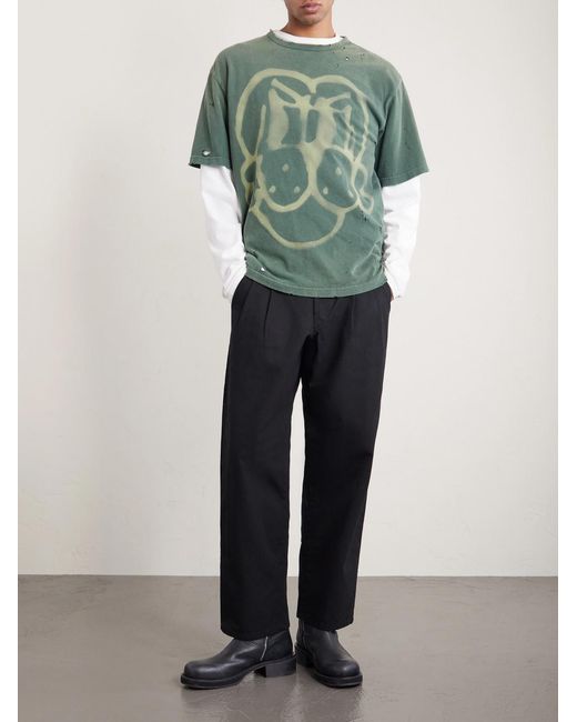 Neighborhood Green Chito Savage Cotton-jersey T-shirt for men