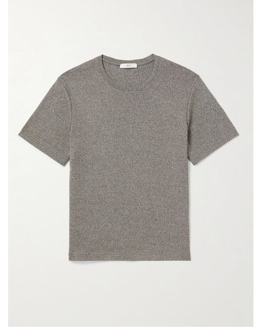 Mr P. Gray Cotton T-shirt for men