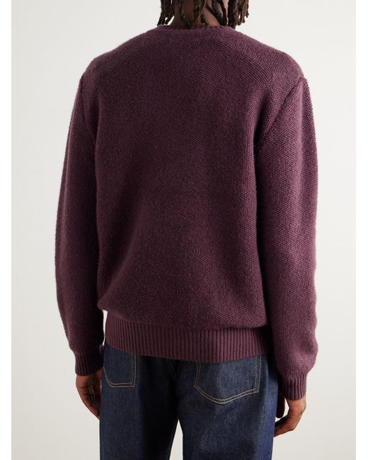 Cashmere Sweater di Mr P. in Purple da Uomo