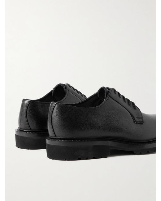 George Cleverley Archie Derby-Schuhe aus vollnarbigem Leder in Black für Herren