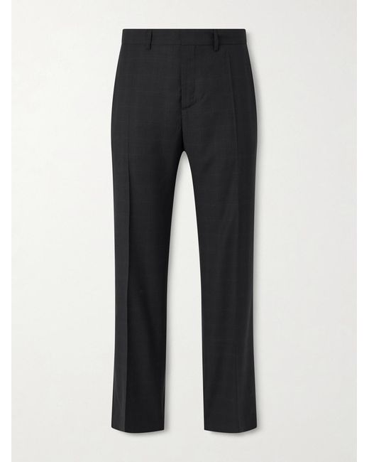 A Kind Of Guise Blue Virgin Wool Tailored Wide Trousers for men