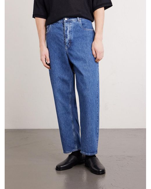 A Kind Of Guise Blue Terek Tapered Organic And Recycled Jeans for men