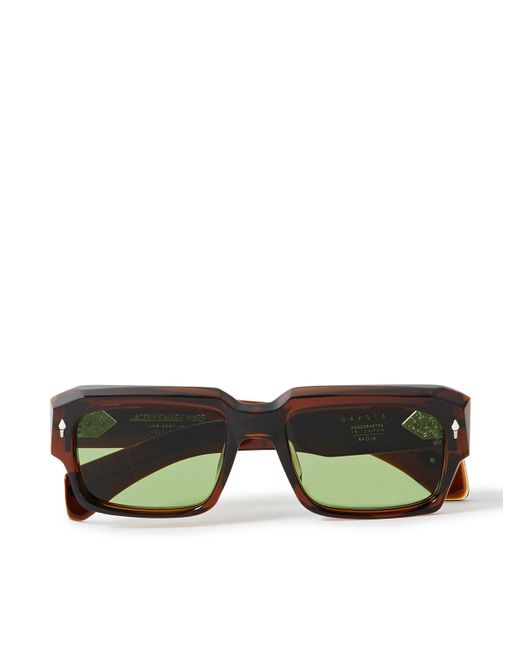 Jacques Marie Mage Green Last Frontier Vi Dakota D-frame Acetate for men