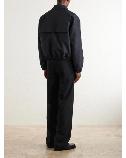 Jil Sander Blue Shell Blouson Jacket for men