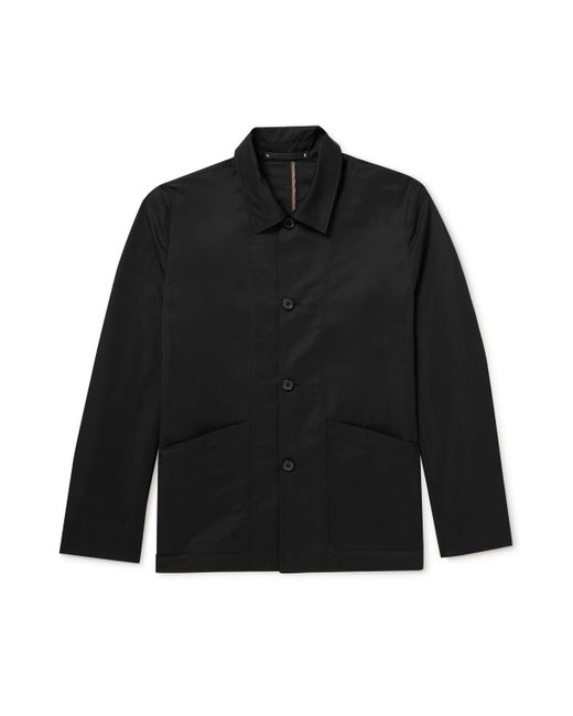 Paul Smith Black Cotton-blend Shell Shirt Jacket for men