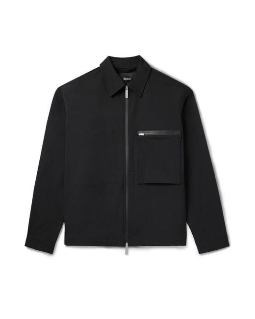 Laminar Black Shell Jacket for men