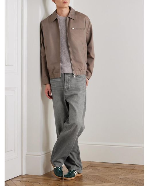 FRAME Gray Baggy Straight-Leg Jeans for men