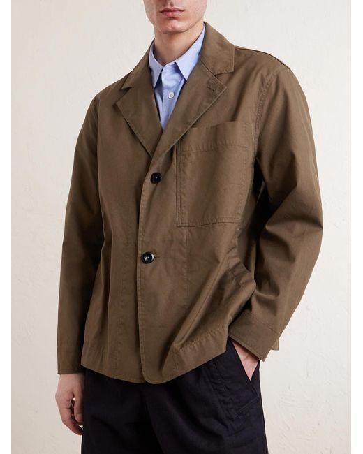 Margaret Howell Brown Mhl. Cordura® Cotton Blazer for men
