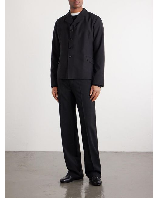 Jil Sander Black Virgin Wool Jacket for men
