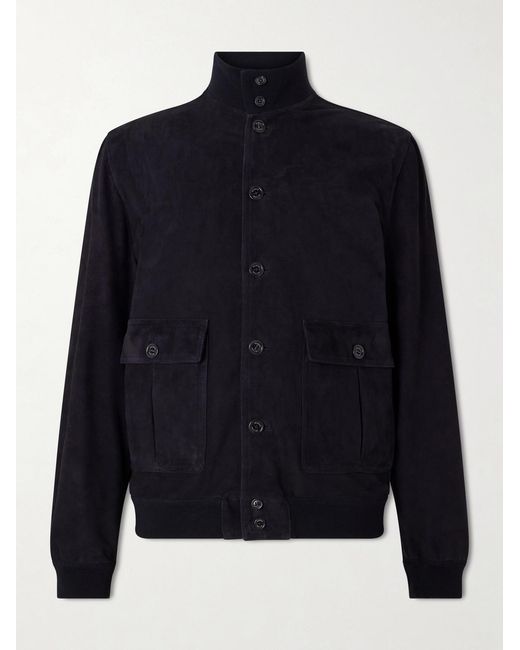Valstar Blue Ino Suede Jacket for men