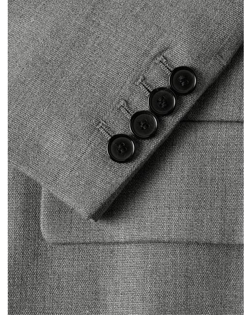 Acne Gray Jarrio Woven Suit Jacket for men