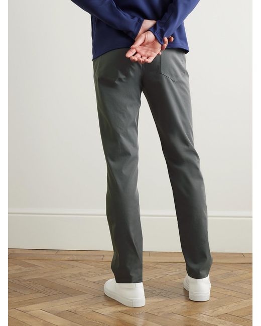 Peter Millar Gray Eb66 Slim-fit Straight-leg Tech-twill Golf Trousers for men