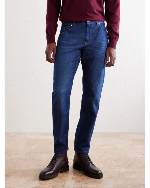 Eleventy Blue Slim-Fit Jeans for men